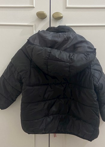 Erkek Çocuk Siyah Fermuarlı Mont - Görsel 7