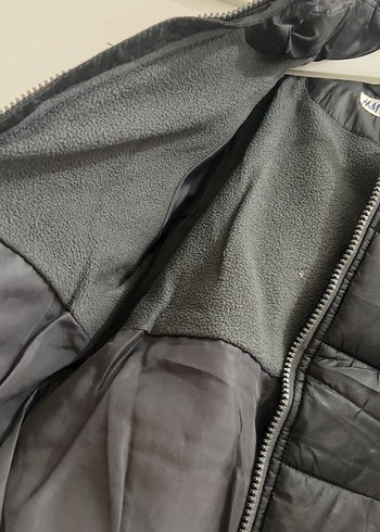 Erkek Çocuk Siyah Fermuarlı Mont - Görsel 5