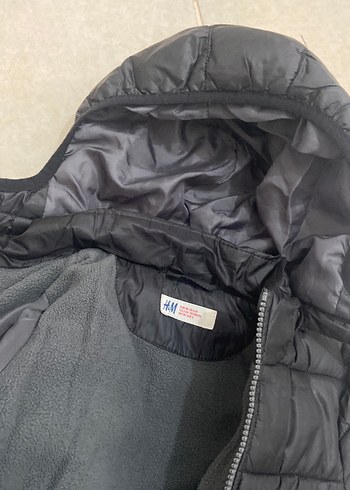 Erkek Çocuk Siyah Fermuarlı Mont - Görsel 9