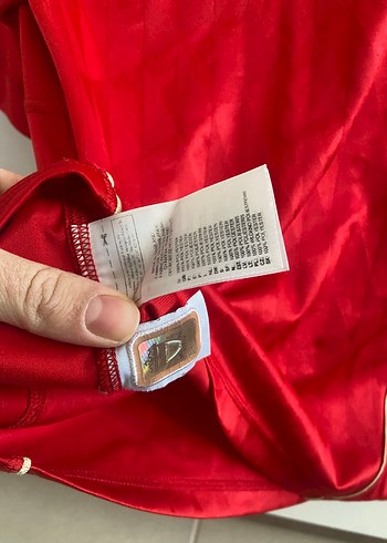 Kırmızı Adidas Standard Chartered Erkek Forma - Görsel 6