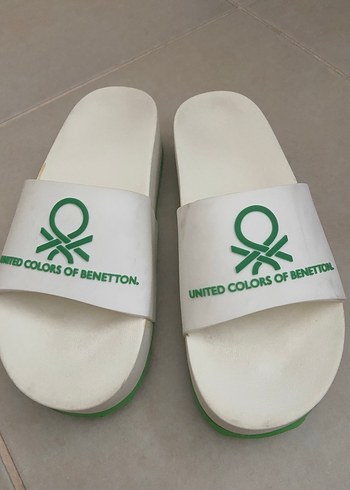 Ünited Colors of Benetton Beyaz terlik