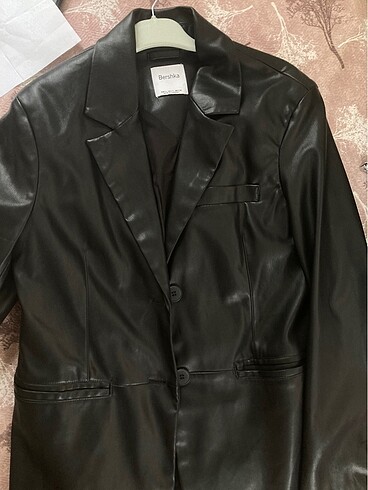 Bershka Suni deri blazer bershka
