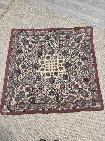 İPEK BÜYÜK EŞARP Vintage