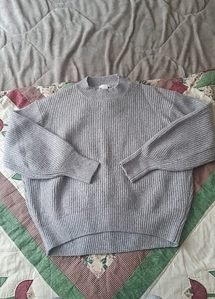 H&m gri kadın kazak