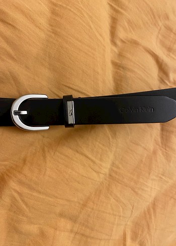 Calvin klein Siyah Deri Kadın Kemer 85cm - Görsel 2