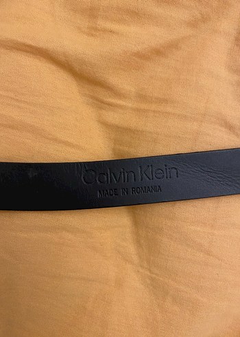 Calvin klein Siyah Deri Kadın Kemer 85cm - Görsel 4