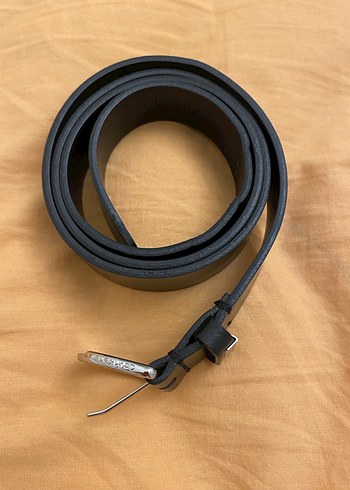 Calvin klein Siyah Deri Kadın Kemer 85cm - Görsel 3