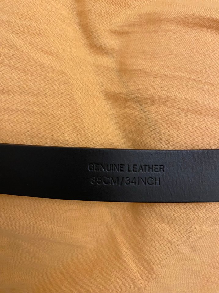 Calvin klein Siyah Deri Kadın Kemer 85cm - Görsel 5