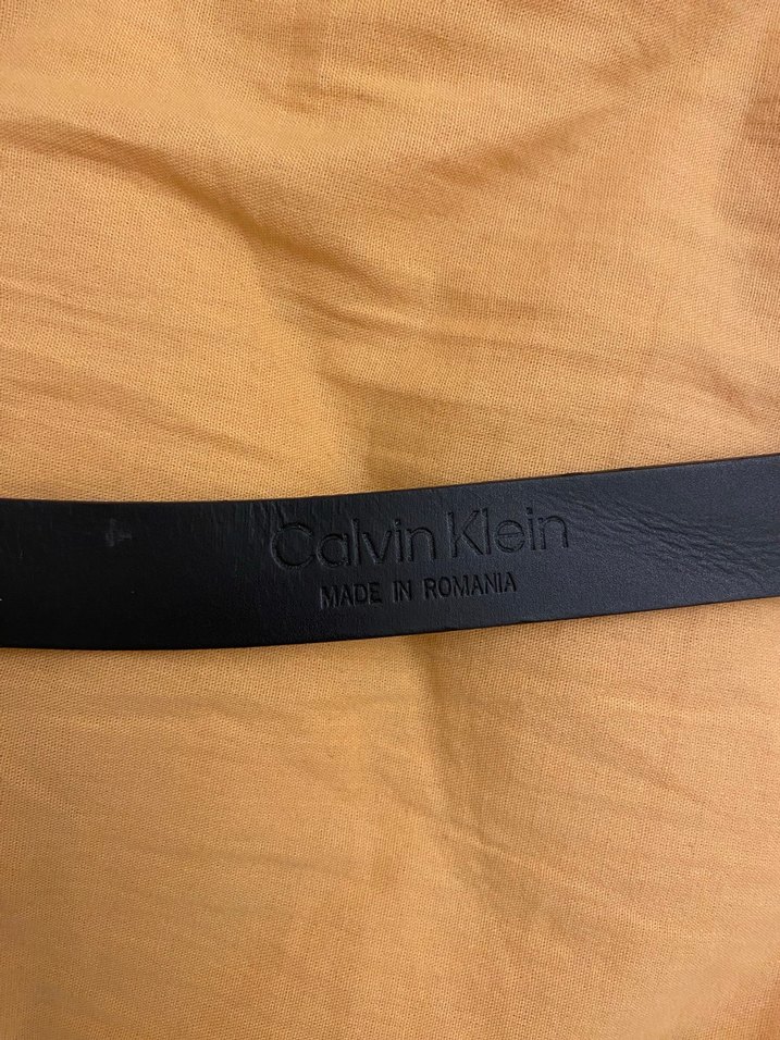 Calvin klein Siyah Deri Kadın Kemer 85cm - Görsel 4