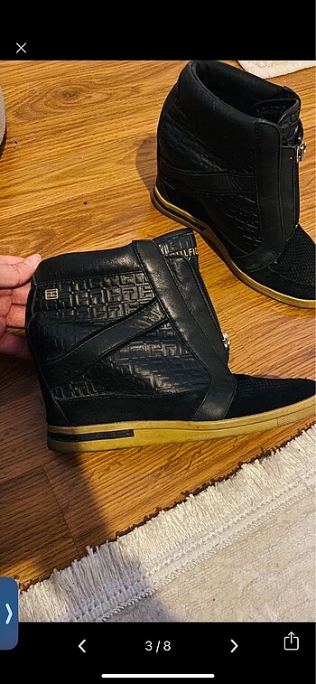 39 Beden Tommy hilfiger gizli topuk sneaker
