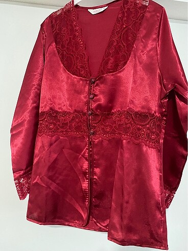 Diğer Saten ikili pijama takımı
