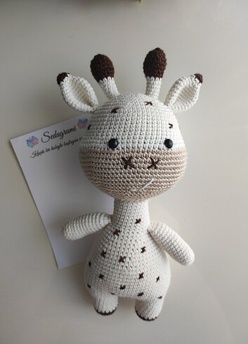 Amigurumi zürafa 