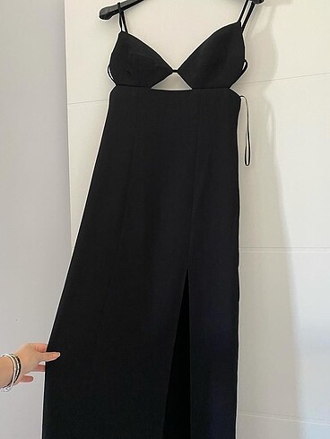 Zara Siyah abiye elbise