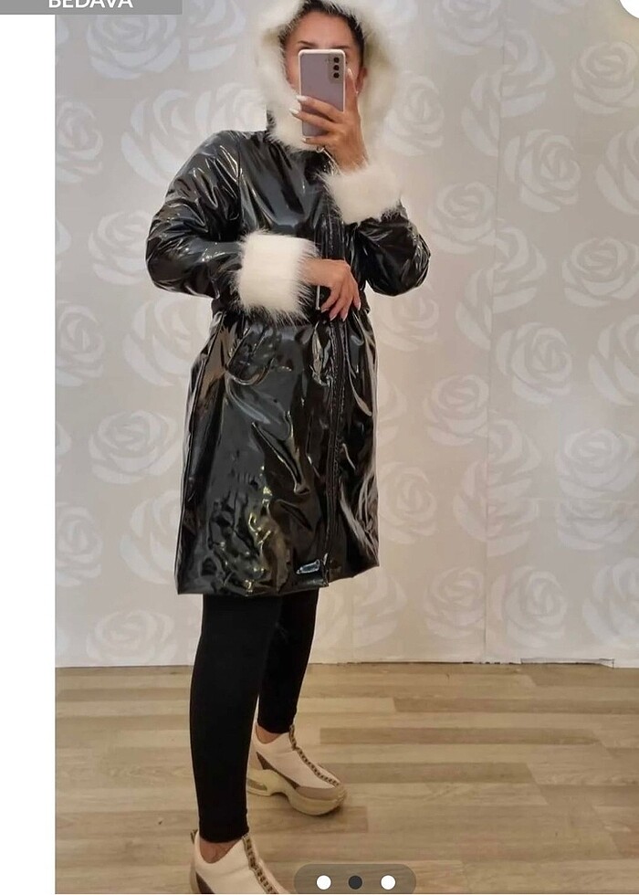 İçi pelus mont - Görsel 2