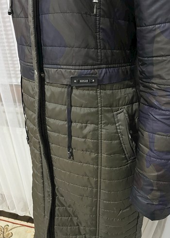 Kürk Detaylı kadın mont NİHAN - Görsel 4