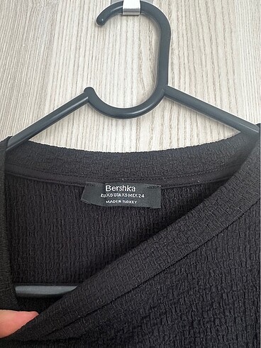 xs Beden siyah Renk Bershka Spor Elbise