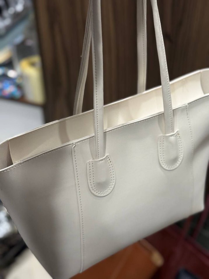 Kahverengi Deri Kadın Çanta - Görsel 2