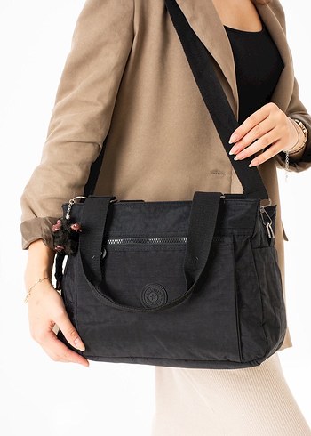 Mavi Bağcıklı Kadın Çapraz Çanta - Görsel 4