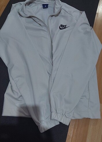 l Beden beyaz Renk Nike Fermuarlı Sweatshirt