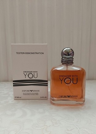 ARMANİ STRONGER WİTH YOU ORJİNAL TESTER ERKEK PARFÜMÜ