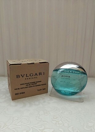 BVLGARİ AQVA MARİNE ORİJİNAL TESTER ERKEK PARFÜMÜ
