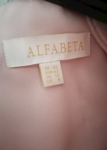 Abiye Pembe İşlemeli Uzun Abiye Elbise