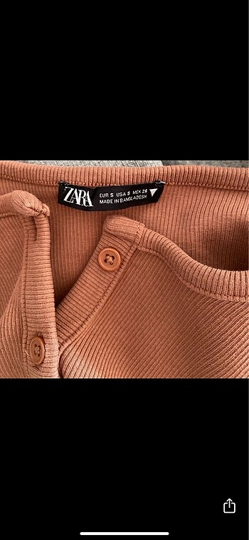 Zara Zara Kahverengi Hırka
