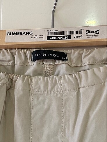 Trendyol & Milla Krem Paraşüt Pantolon