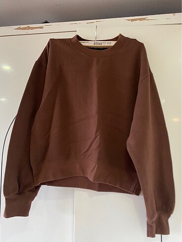 Zara Kahverengi Sweatshirt