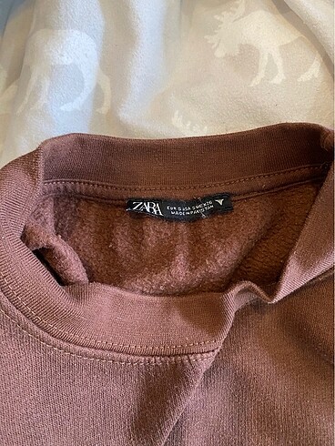 Zara Zara Kahverengi Sweatshirt