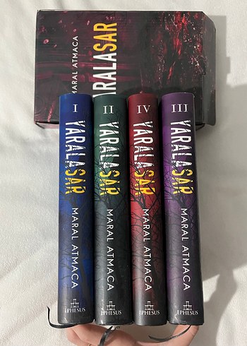 Yaralasar Serisi - Maral Atmaca 4 Kitap Set