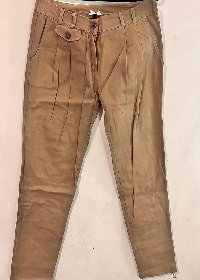 Havuç kesim pantolon - Görsel 4