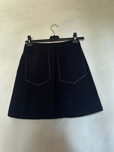 xs Beden lacivert Renk Koton mini etek