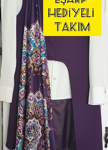 EŞARP HEDİYELİ / ETEK YELEK TAKIM