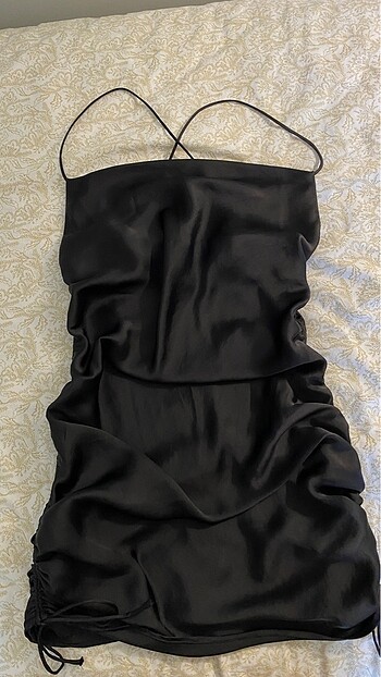 Zara Orjinal Zara Saten Elbise