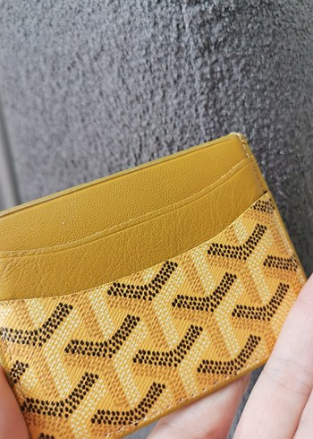 Hakiki Deri Sarı Kartlık - Görsel 3