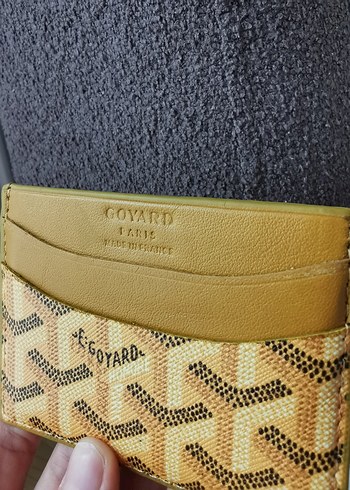 Hakiki Deri Sarı Kartlık - Görsel 2