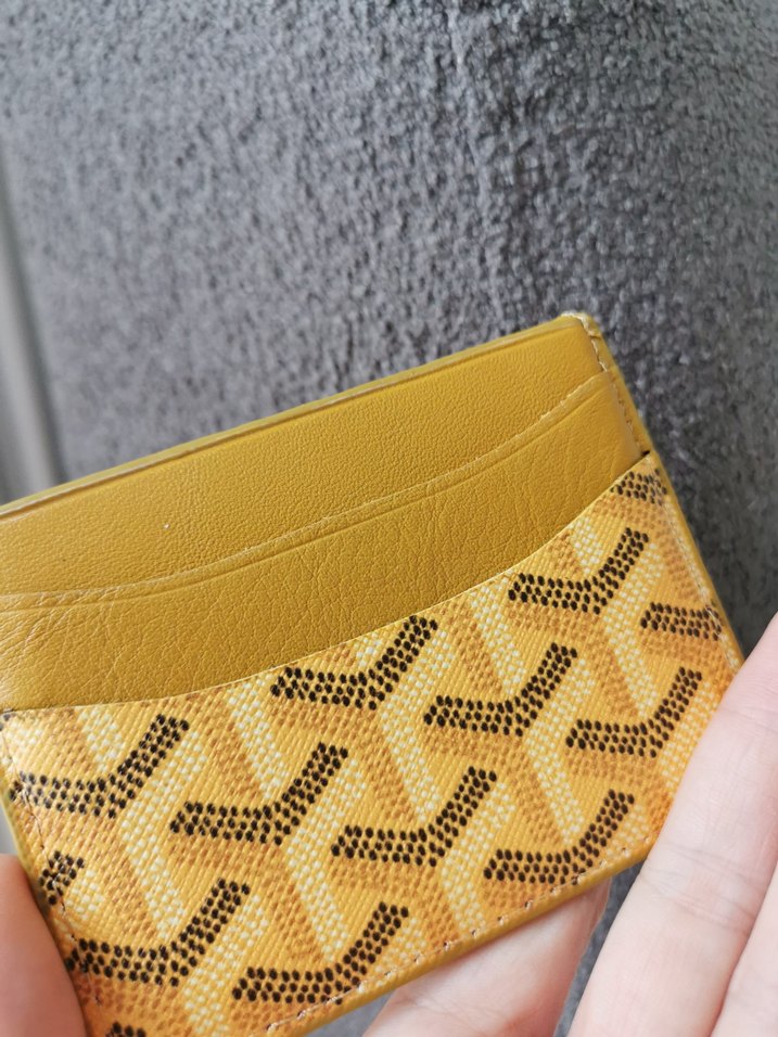 Hakiki Deri Sarı Kartlık - Görsel 3