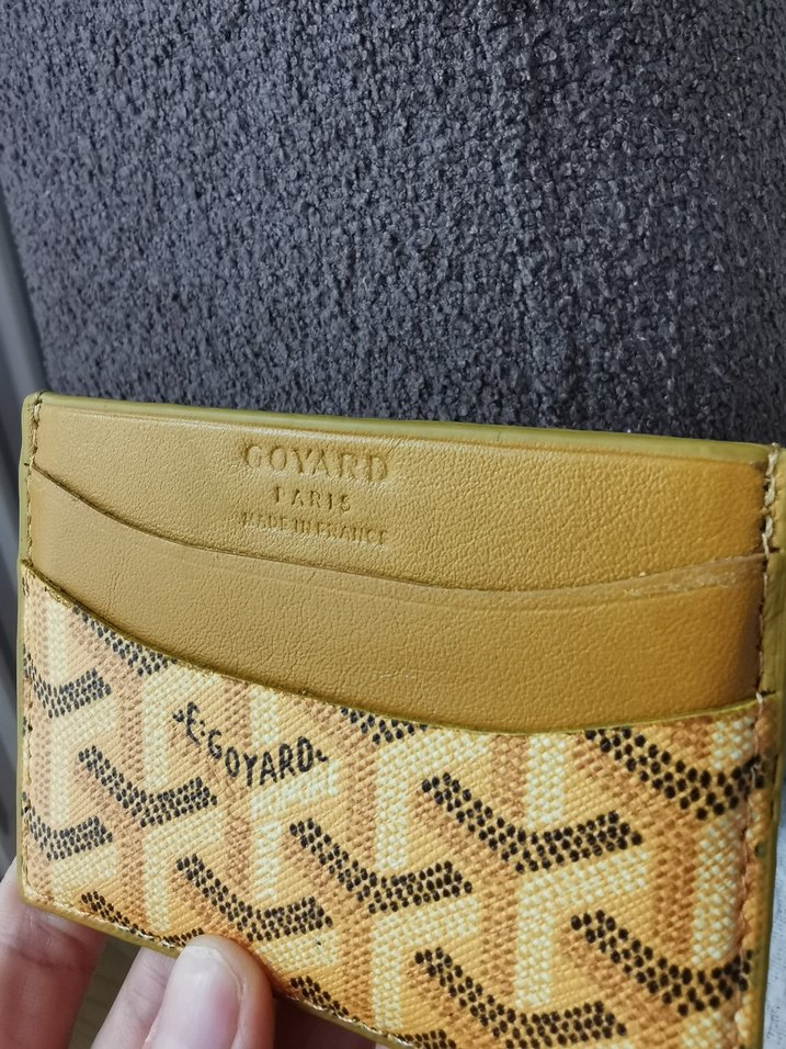 Hakiki Deri Sarı Kartlık - Görsel 2