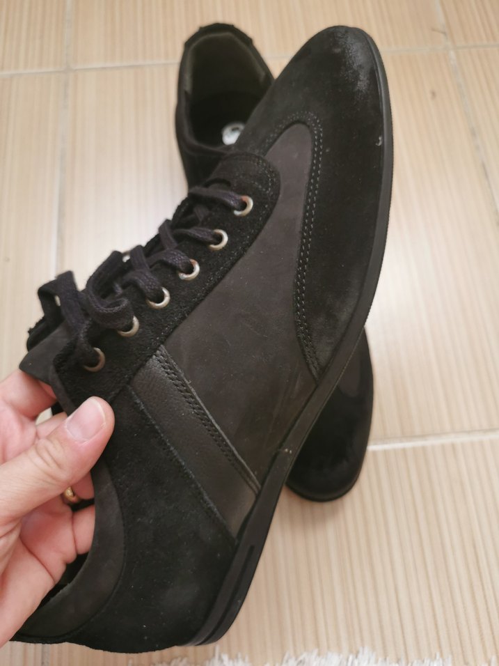 Siyah Süet Erkek Klasik Ayakkabı - Görsel 5