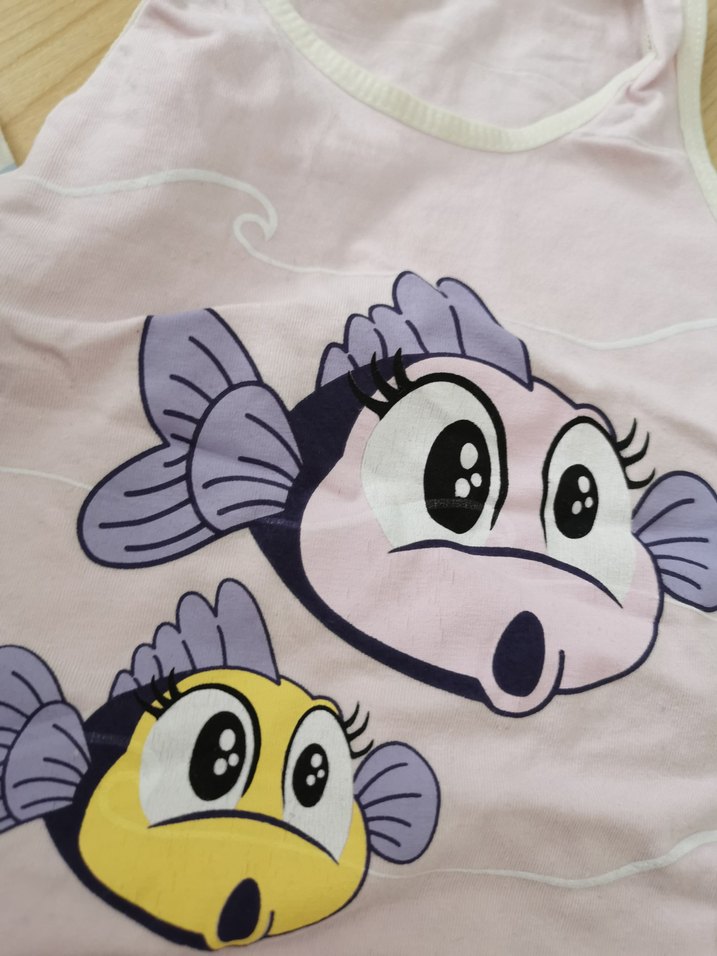 Baskılı Pembe Çocuk Atlet - Görsel 3