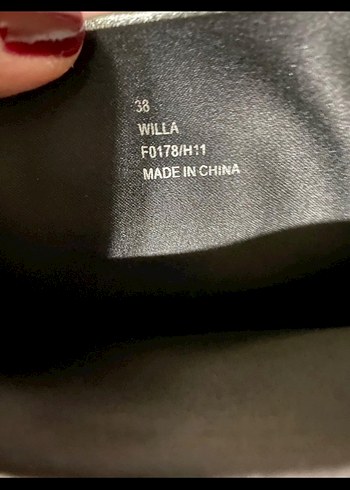 Kadın Siyah Gri Desenli Stiletto Çizme - Görsel 5