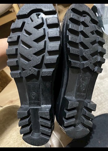 Kadın Siyah Gri Desenli Stiletto Çizme - Görsel 4