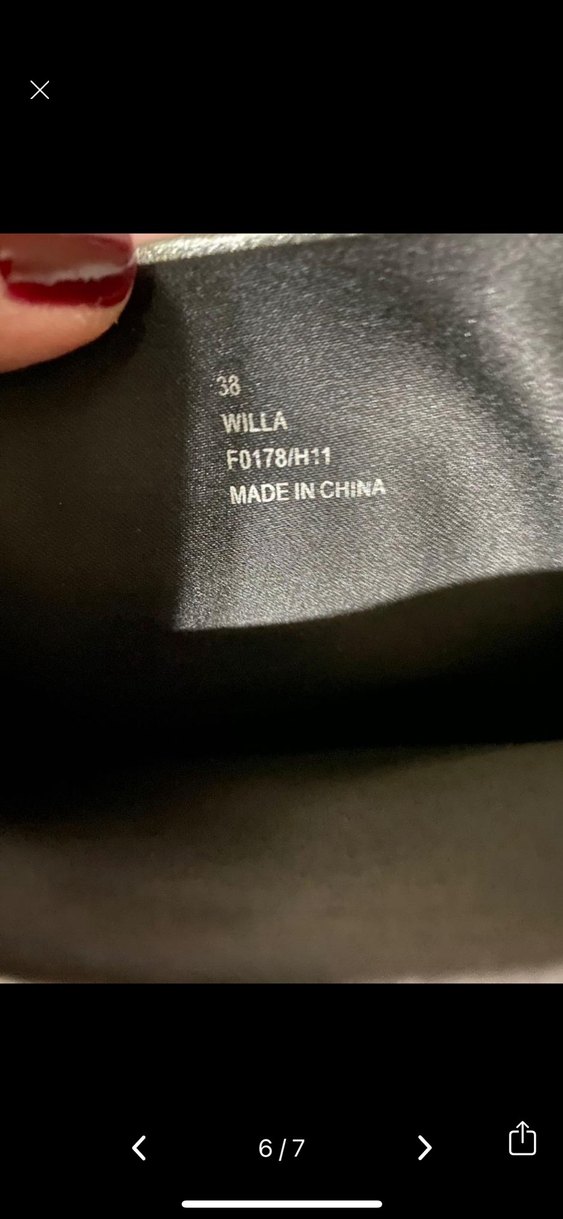 Kadın Siyah Gri Desenli Stiletto Çizme - Görsel 5