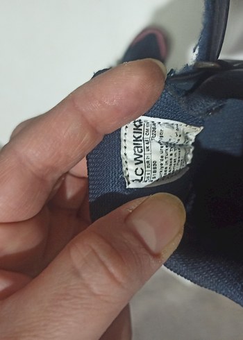 Koyu Mavi Erkek Çocuk Cırt Cırtlı Spor Ayakkabı - Görsel 4