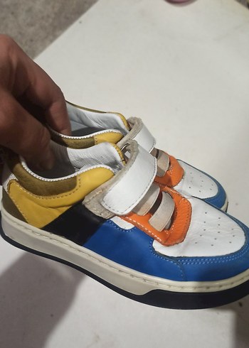 Çok Renkli Erkek Çocuk Bağcıksız Spor Ayakkabı - Görsel 3