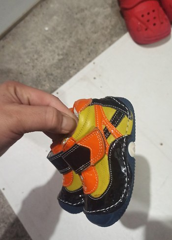 Renkli Erkek Bebek İlk Adım Ayakkabısı - Görsel 2