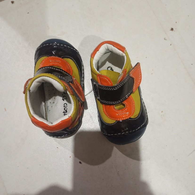 Renkli Erkek Bebek İlk Adım Ayakkabısı - Görsel 4