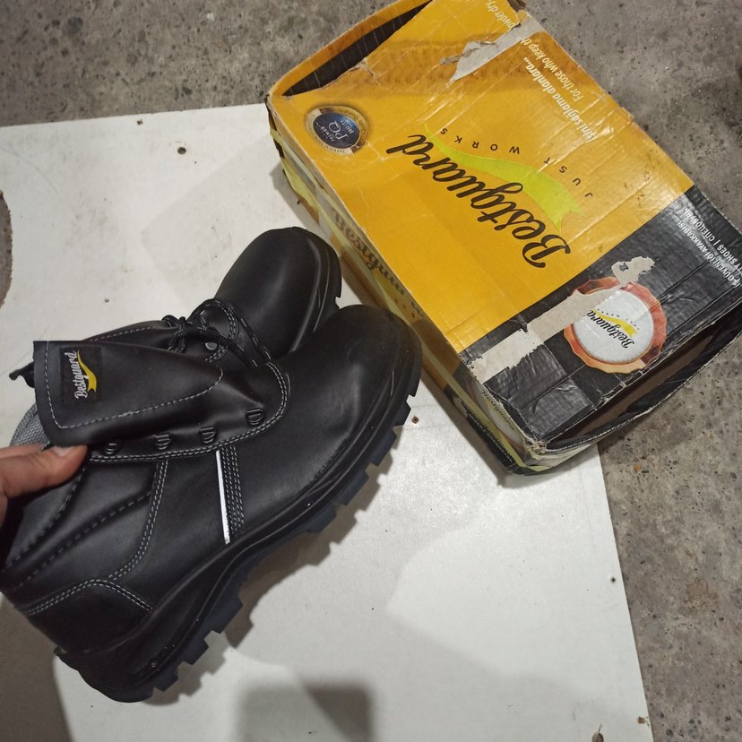 Erkek Siyah Kauçuk Günlük Sokak Botu - Görsel 2