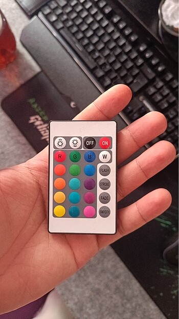  Beden Renk RGB LED LAMBA